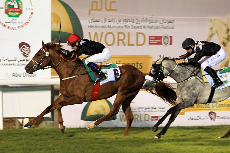 Jara steers AF Ssayeb to win another Wathba race for owner Al Naboodah